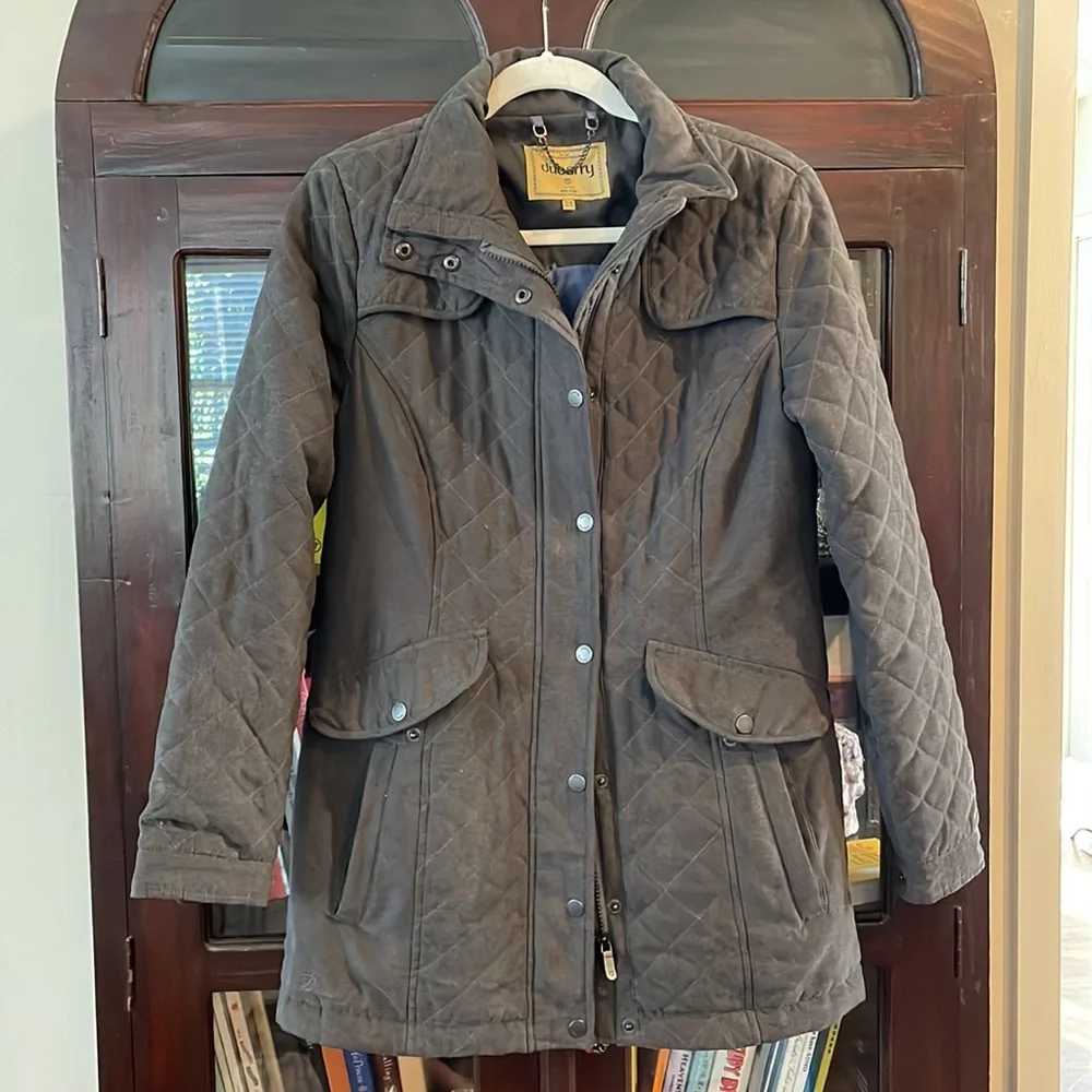 Dubarry of Ireland womens coat - grey - size EU36 UK10 US6 - Picture 2 of 11